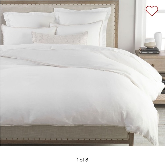 Pottery Barn Bedding 0 Linen Pottery Barn Duvet King California